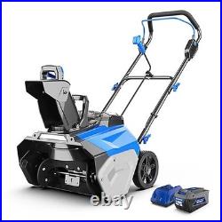 Wild Badger Power 20 in. 40V Single-Stage Cordless Snow Blower, Battery +Charger