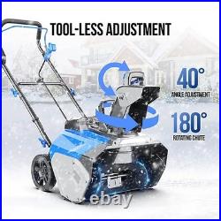 Wild Badger Power 20 in. 40V Single-Stage Cordless Snow Blower, Battery +Charger