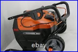 Worx WG471 40V 20 Inch Cordless Snow Blower Power Share w Brushless Motor