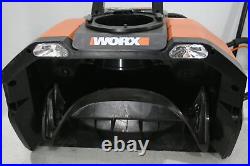 Worx WG471 40V 20IN Cordless Snow Blower Brushless Motor Batteries w Charger