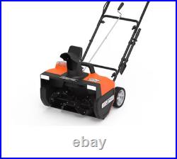 Yard Force 22-In Snow Blower 60V Battery Powered LED Headlight Free Ship
