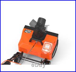 Yard Force 60V 22-Inch Cordless Snow Blower Single Stage Battery Free Shipping