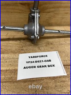 Yard Force Snow Blower YF24-DS21-GSB2 PARTS Auger gear box (E92)