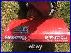 Yard Machines 10hp Two Stage Snow Blower