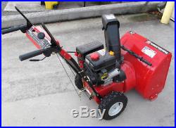 Yard Machines 24 2-Stage Snow Blower Snow Remover For Sidewalks And Driveways