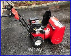 Yard Machines 24 Two-Stage Snow Blower with Electric Start