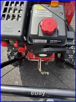 Yard Machines 26 Two Stage Gas Snow Blower 208cc Electric Start Red