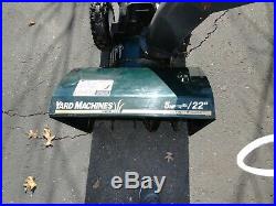 Yard Machines 5 Hp 22 Wide 2 Stage Snowblower Just Serviced Used
