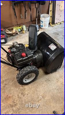 Yard Machines Gold 8.5 HP 26 Two Stage Gasoline Snow Blower Halogen Light 26 in