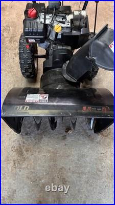 Yard Machines Gold 8.5 HP 26 Two Stage Gasoline Snow Blower Halogen Light 26 in