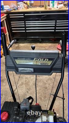 Yard Machines Gold 8.5 HP 26 Two Stage Gasoline Snow Blower Halogen Light 26 in