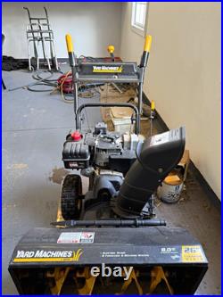 Yard Machines Snow King 26 in Two-Stage Gas Snow Blower Electric Start
