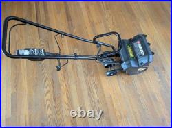 Yarm Man 31A-040-701 Electric Snow Thrower Adjustable Angle 12.5 Wide With Manual