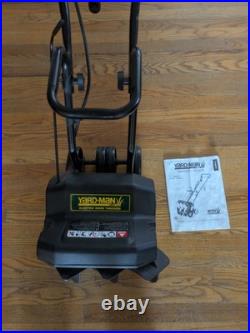 Yarm Man 31A-040-701 Electric Snow Thrower Adjustable Angle 12.5 Wide With Manual